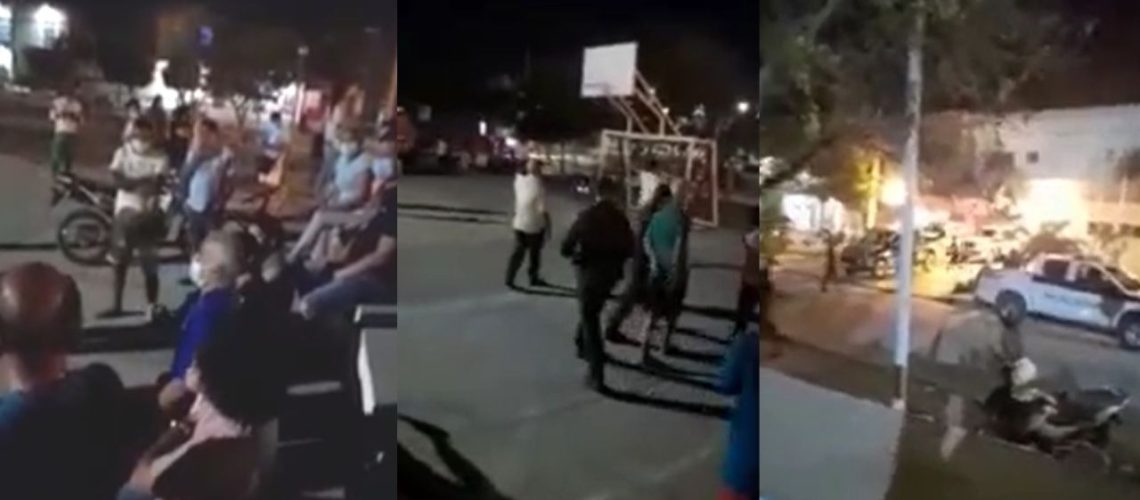 robo planton contra inseguridad en santo tomás