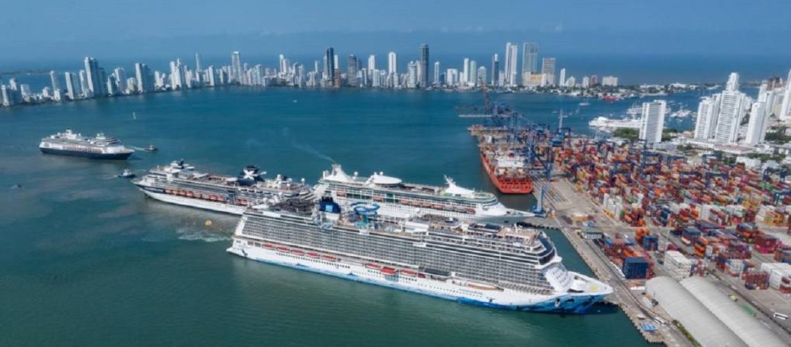 seis cruceros llegaron a cartagena